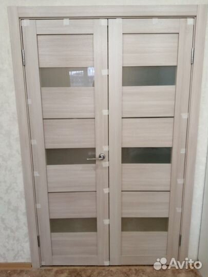 Установка дверей,откосы лдсп