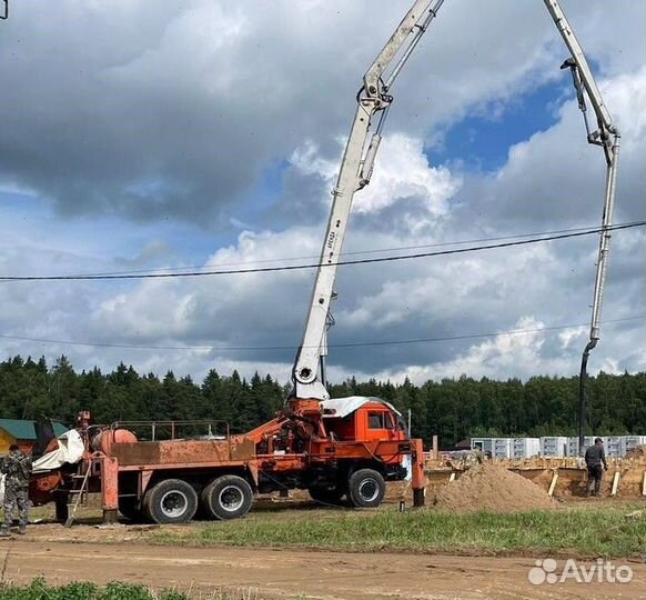 Автобетононасос 24 метра в Москве