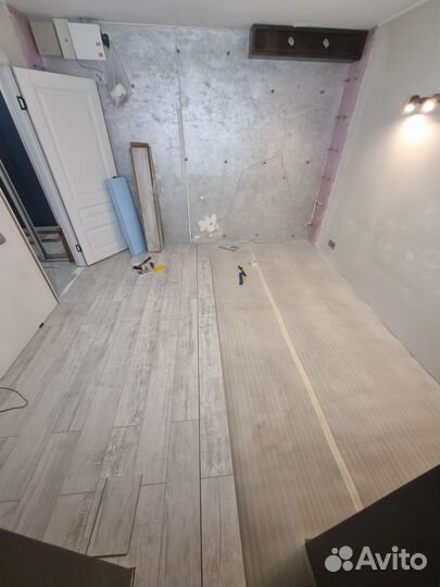 Укладка линолеума-ламината