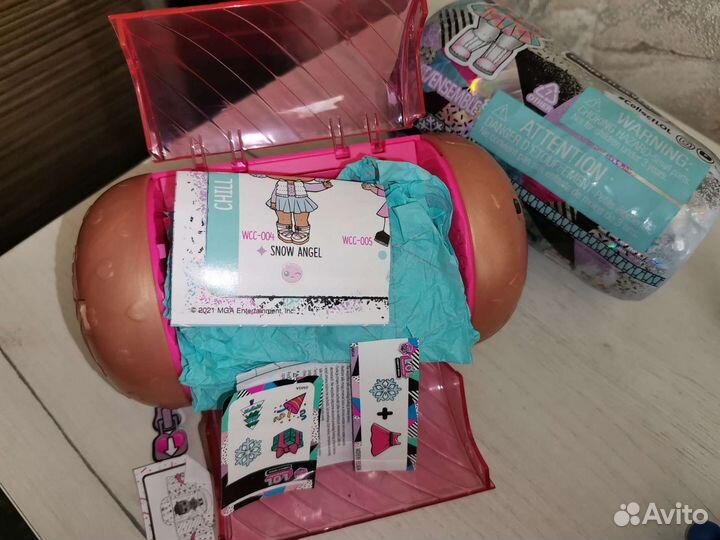 Кукла Lol winter chill confetti reveal, новая