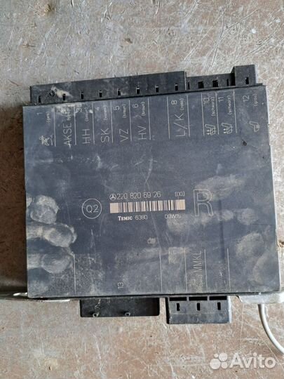 Блок памяти сиденья Mercedes w220