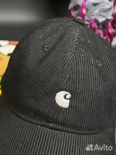 Вельветовая бейсболка carhartt