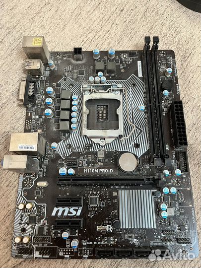 Материнская плата MSI H110M PRO-VDP LGA 1151