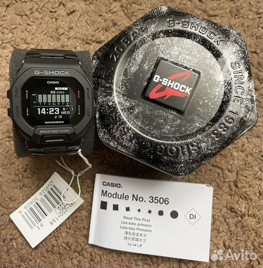 Мужские наручные часы Casio G-Shock GBD-200-1