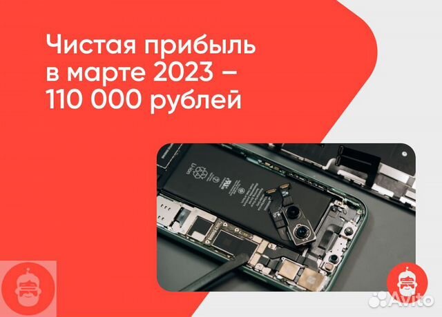 Готовый бизнес прибылью от 110 тыс рублей