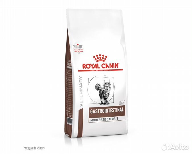 Корм для кошек Royal Canin gastrointestinal, 2кг
