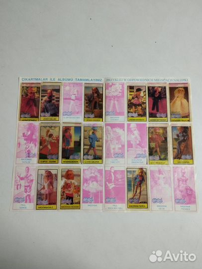 Альбом с наклейками Barbie Chabel,Вкладыши,Фантики
