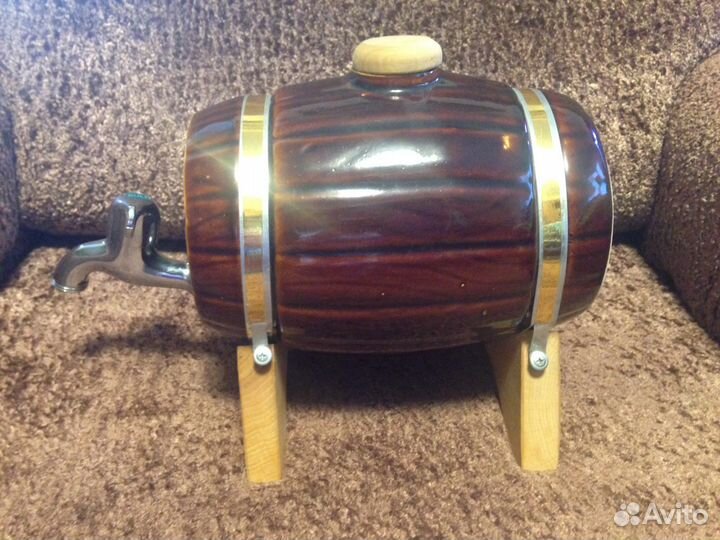 Бочонок для вина ссср, керамика новый