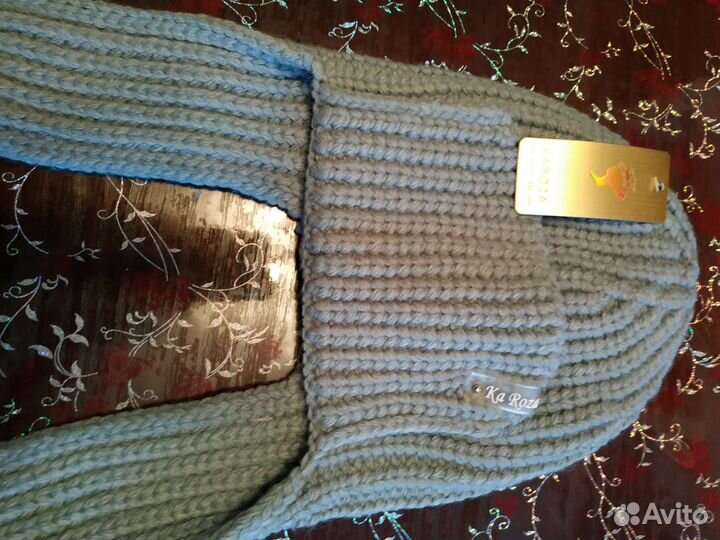 Вязаный комплект из 3 вещей