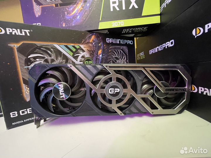 Видеокарта rtx 3070 palit gaming pro