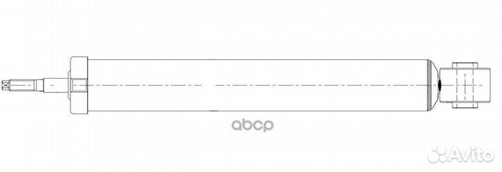 Амортизатор для а/м Chery Tiggo 4 (17) 2.0i задн