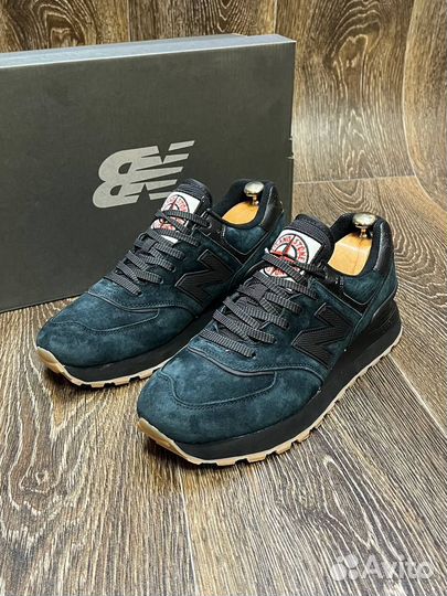 Кроссовки мужские натуральная замша NEW balance