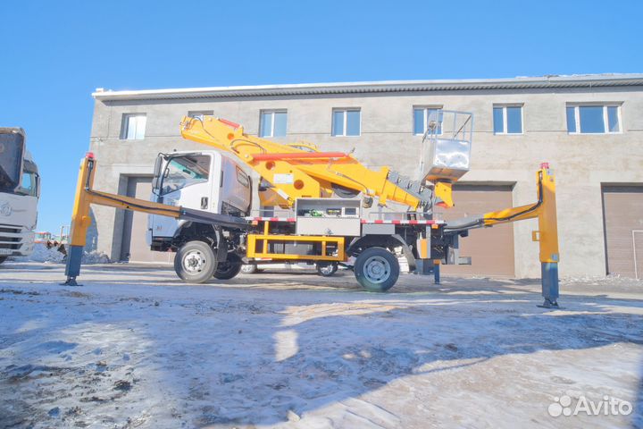 Автовышка 28 метров с кабиной