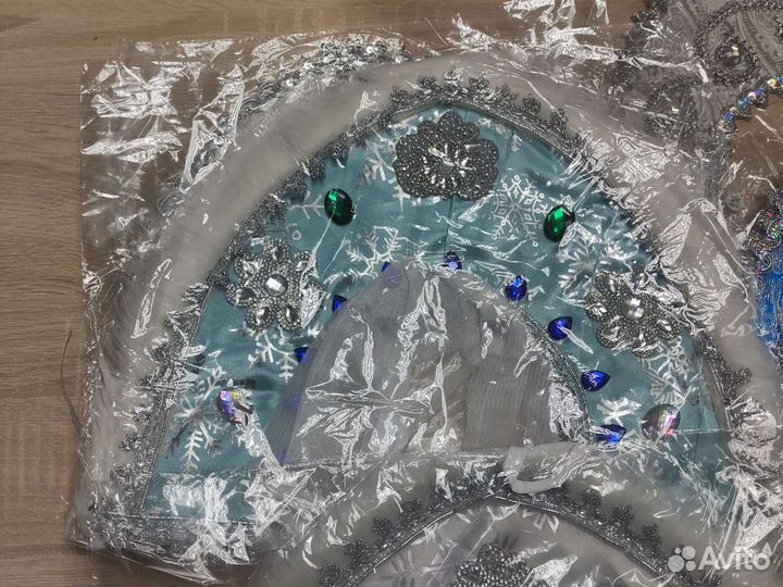 Кокошник Снегурочки новый