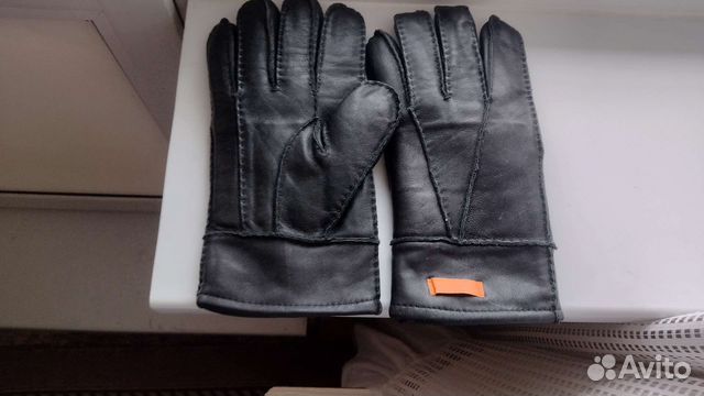 Мужские кожаные перчатки