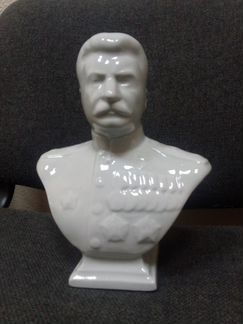 Бюст сталина фарфор высота 20 см