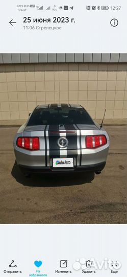 Ford Mustang 3.7 AT, 2010, 250 000 км