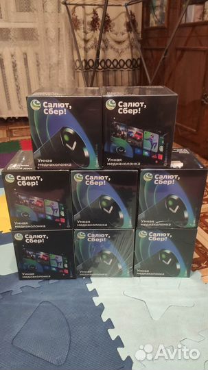 Умная колонка sberbox time