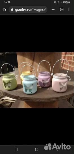 Банки из под детского питания