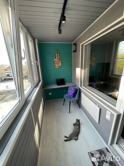 Отделка балкона под ключ