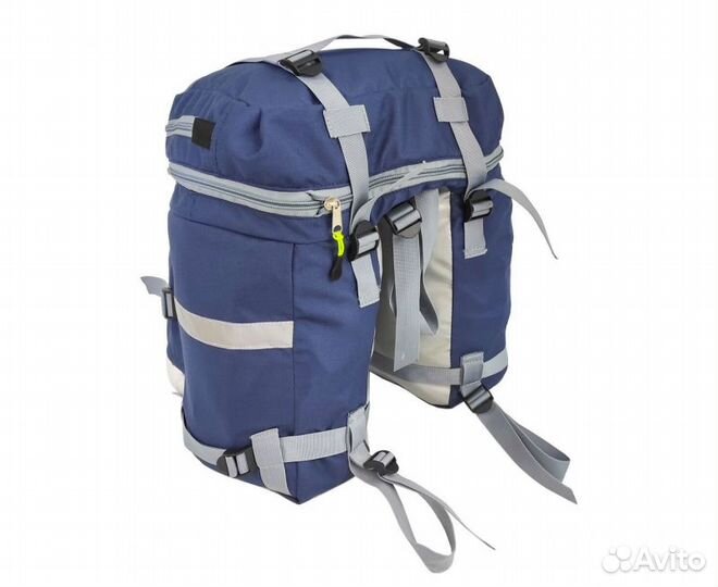 Велорюкзак 22-30 л. вр-061 синий