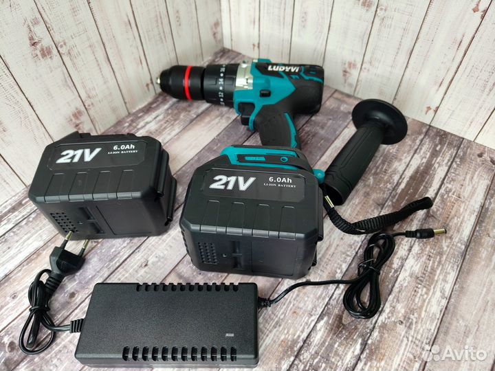 Шуруповерт для ледобура рыбалки Ludyvi 120N.m