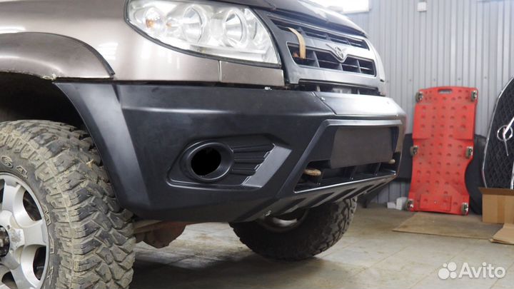 Бампер авс-Дизайн передний UAZ Патриот/Пикап/Карго