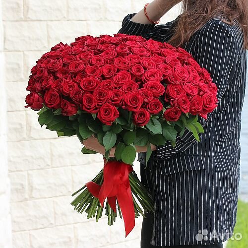 101 1001 роза букет розы доставка