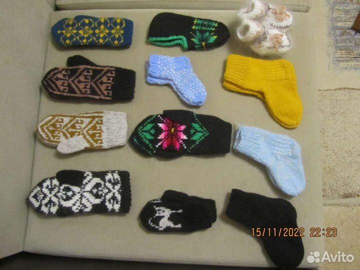 Пуховые изделия ручной вязки