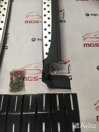 Пороги KIA Sportage 15+ дизайн 4