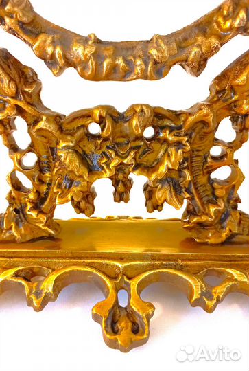 Антикварное зеркало в бронзе