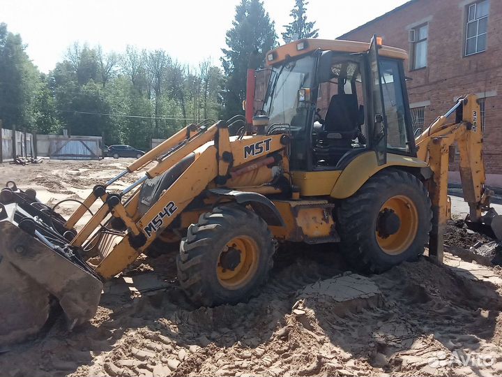 Услуги экскаватора погрузчика 3в1