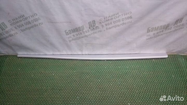 Накладка на порог nissan terrano D10 лево