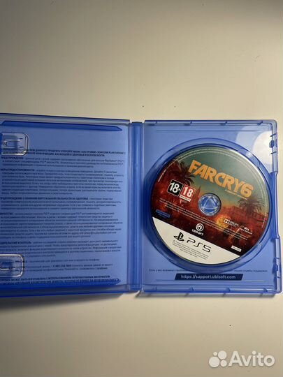 Диск на ps5, farcry 6