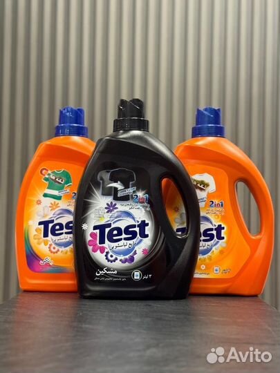 Жидкий стиральный порошок test иранский