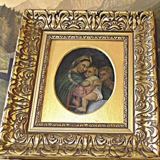 Картина.Мадонна с Иисусом.19 век.Рафаэль