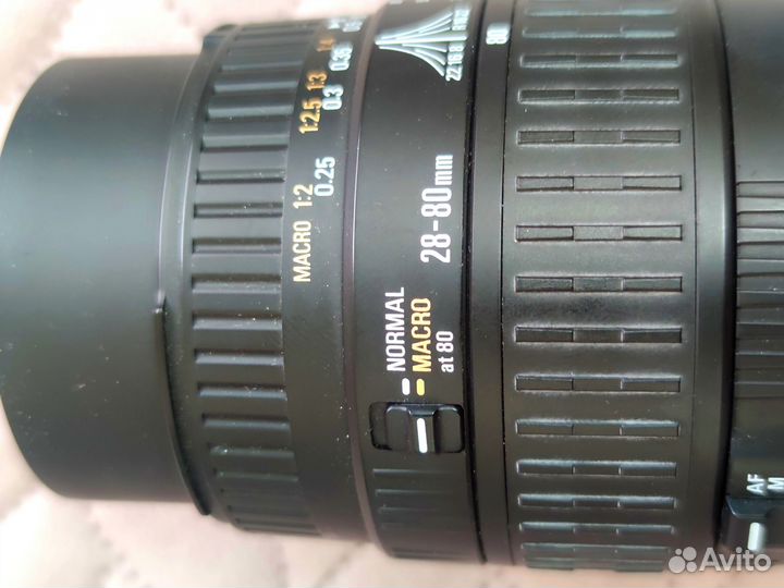 Sigma 28-80 macro на Canon