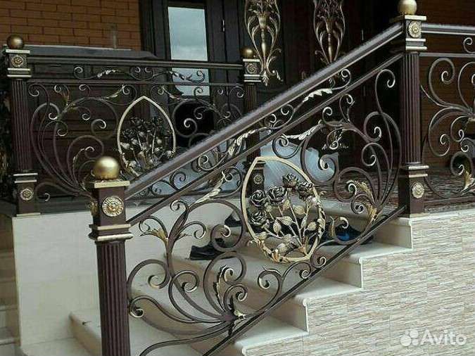 Кованые перила