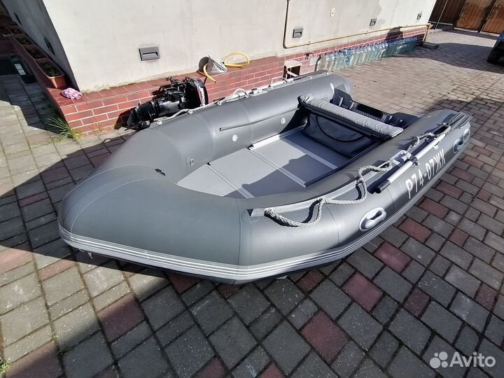 Лодка пвх bush skate S-380 + мотор Mercury 15л.с