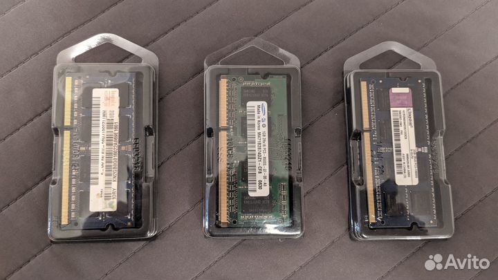 Оперативная память ddr3 для ноутбука (2x1gb+4x2gb)