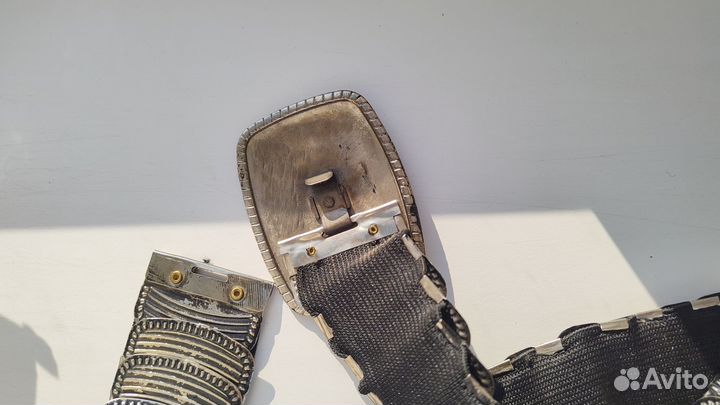 Женский металлический ремень