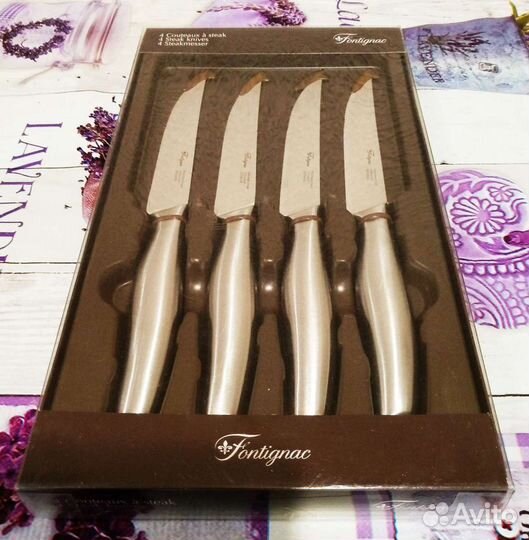 Набор нержавеющих ножей для стэйка 