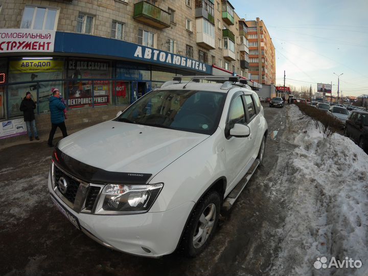 Багажник на крышу поперечины Nissan Terrano (2014