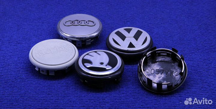 Комплект колпачков Replay с логотипом Audi