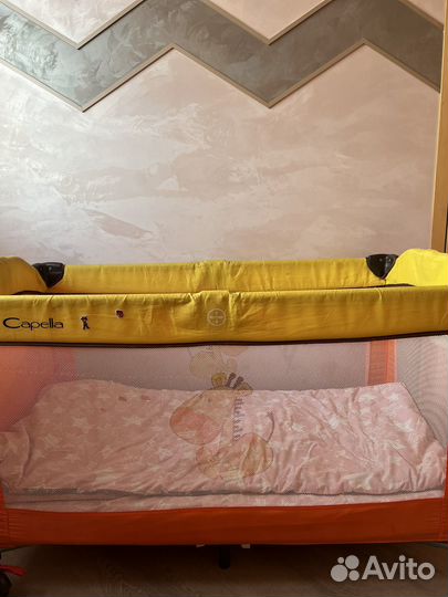 Манеж-кровать capella
