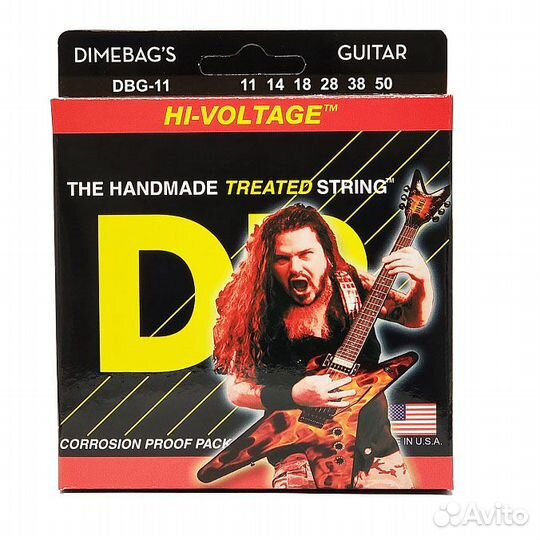 DR Strings 11-50 Hi-Voltage DBG-11 (Новый)