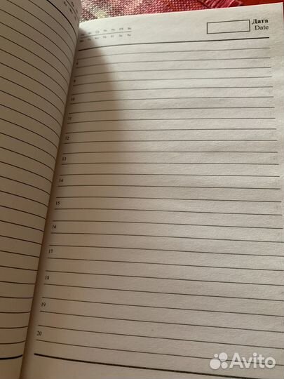 Ежедневник недатированный