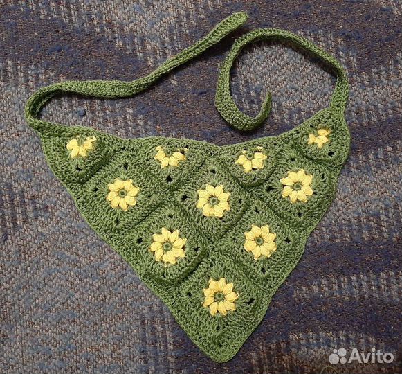 Вязаная косынка