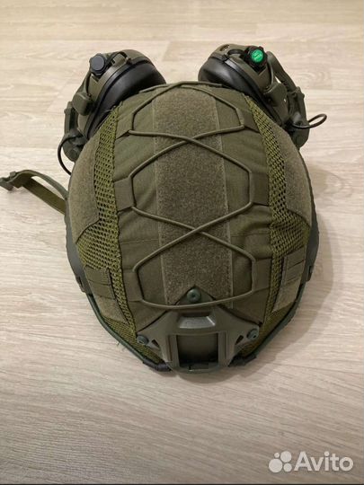 Комплект наушники Earmor M31 + крепления на шлем