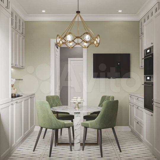 3-к. квартира, 67,8 м², 1/5 эт.